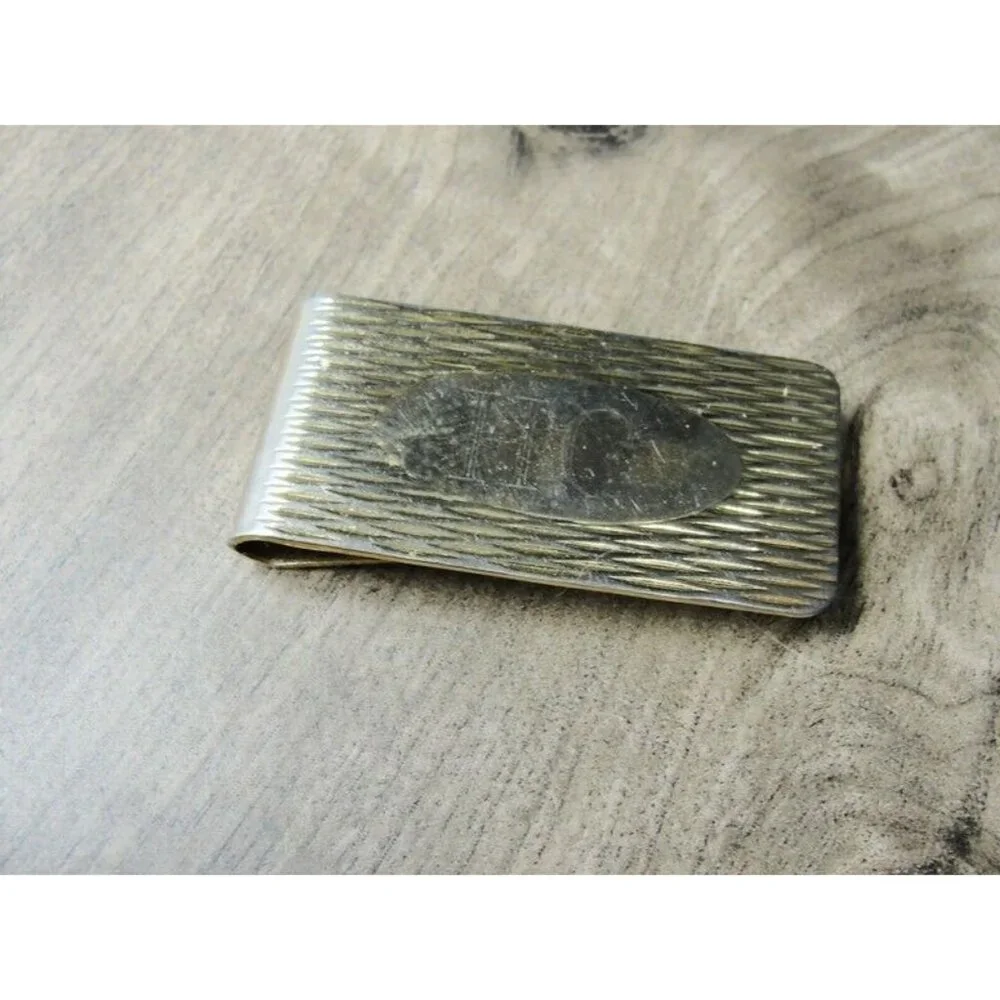 Monogrammed Money Clip 